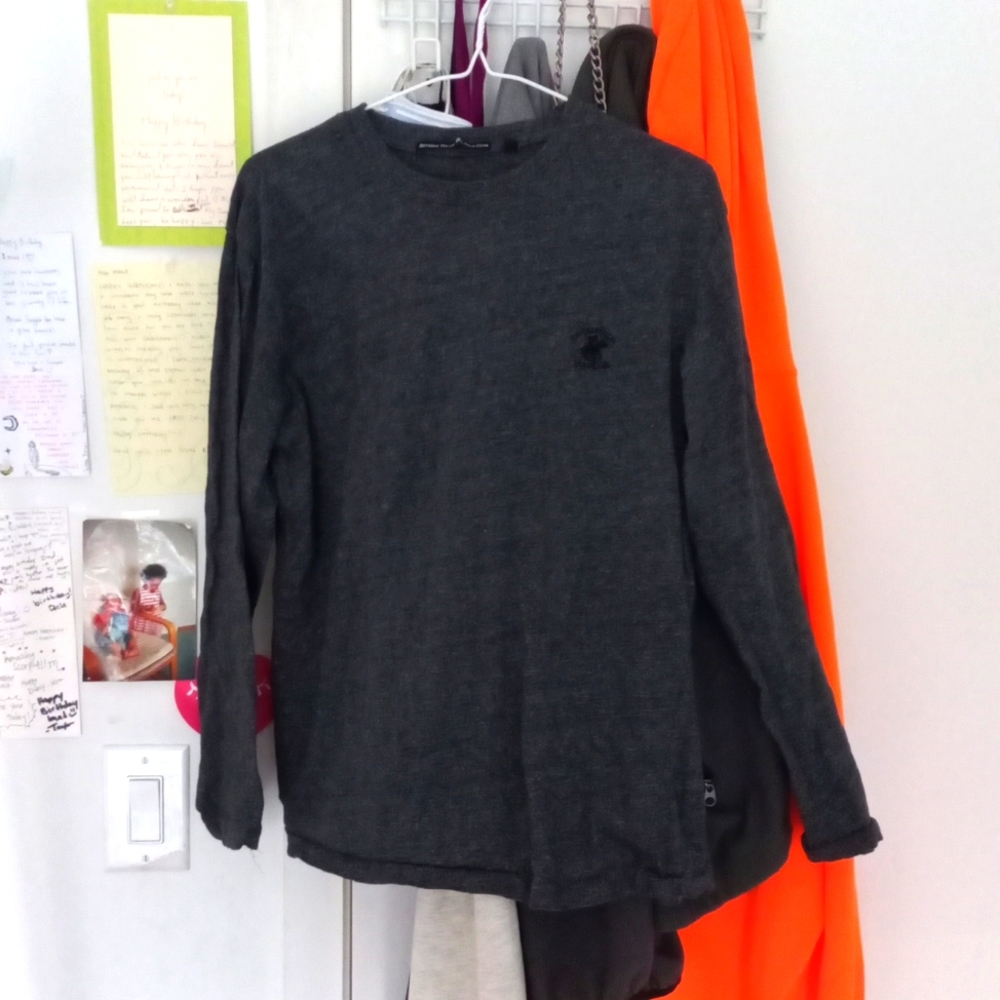 Dark Grey Medium Long Sleeve by Beverly Hills Polo Club